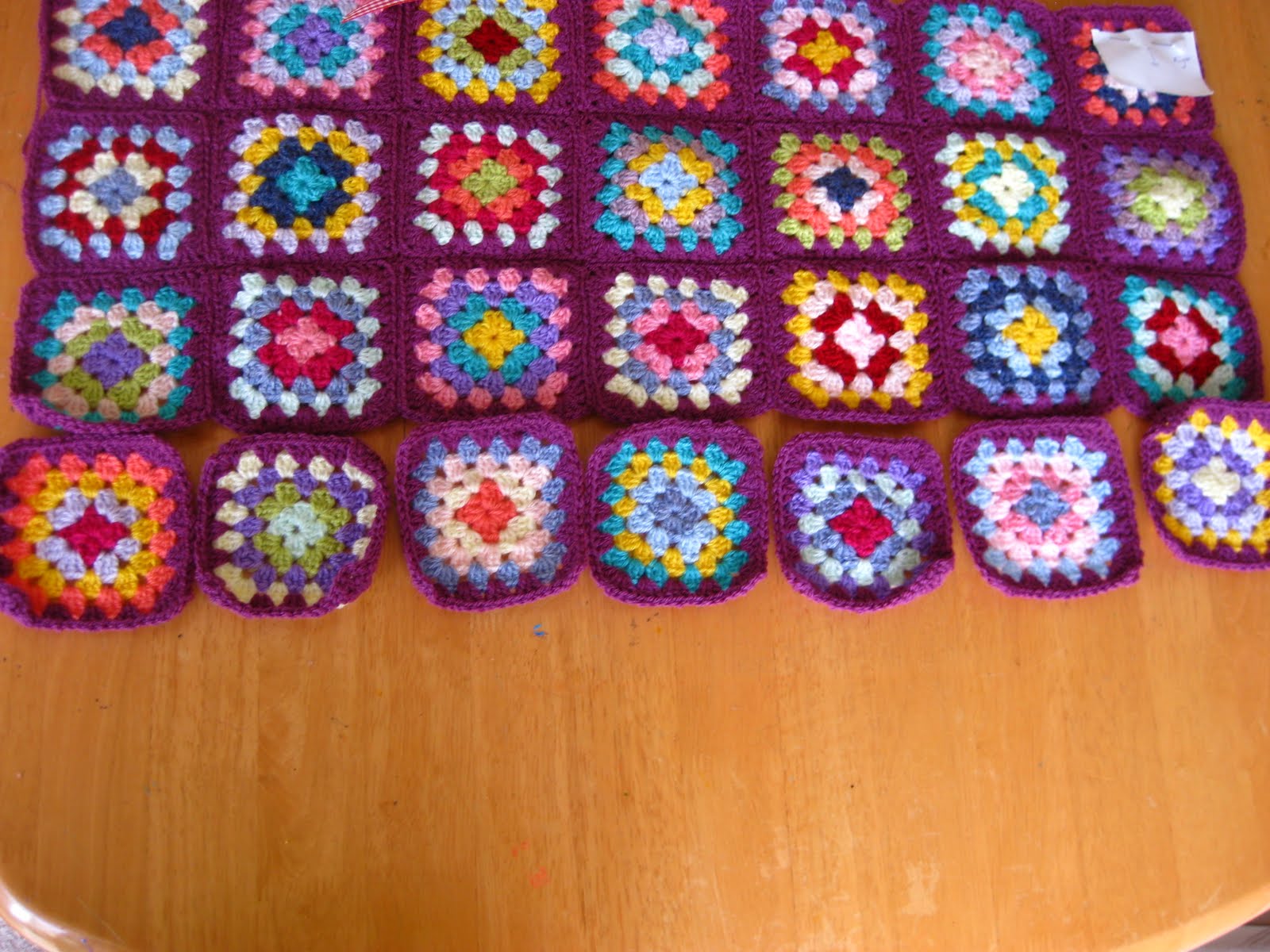 Simply Shoeboxes: DIY Crochet Granny Square Lovey and Purchased