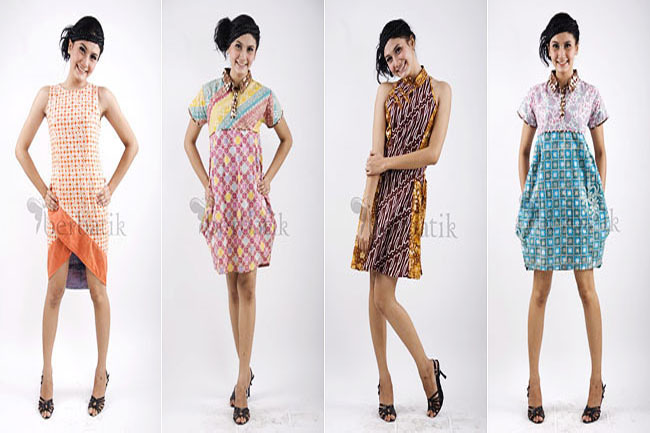 Model Dress Batik Terbaru 2013 Model Dress Batik Terbaru 2013