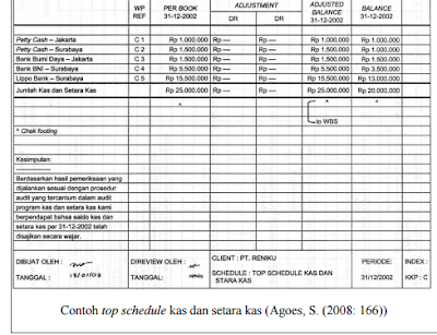Lisa Marlia Abidano Pemeriksaanan Kas