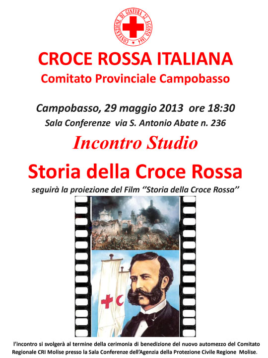 LUIGI CALABRESE CAMPOBASSO "STORIA DELLA CROCE ROSSA"