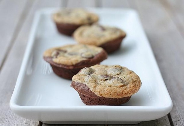 Brookie ou crownie ou cookie-brownie