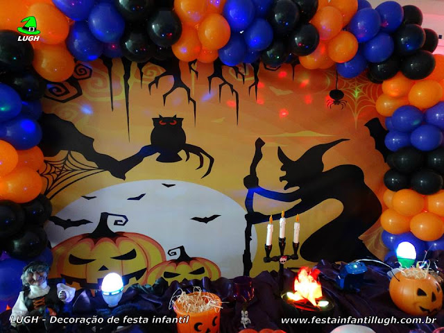 Halloween - Decoração tradicional luxo - Detalhes imagem 04 Decoração tema Halloween para aniversário infantil