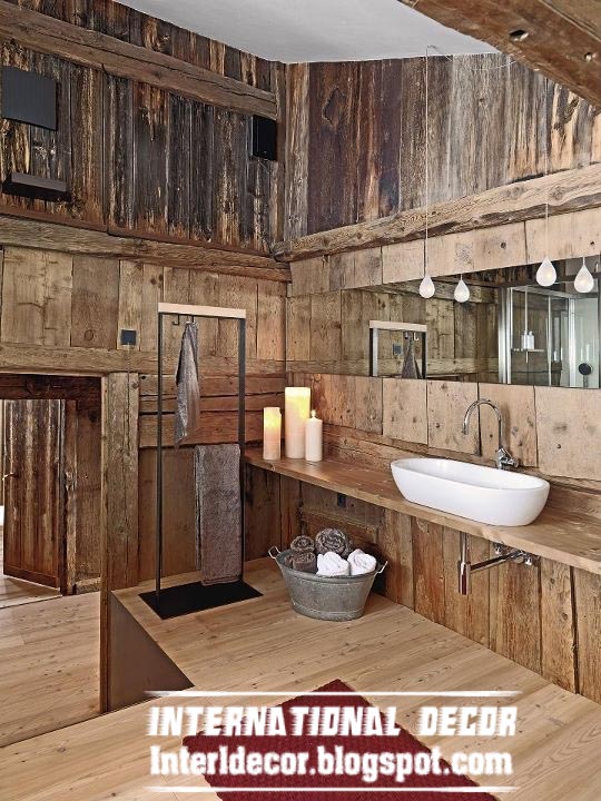 Best 15 wooden bathroom decorating ideas and designs photos
