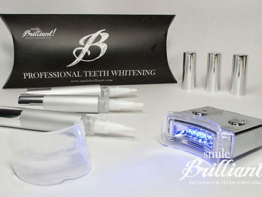 Teeth Whitening at Home: Smile Brilliant LED Teeth Whitening Review and Giveaway*