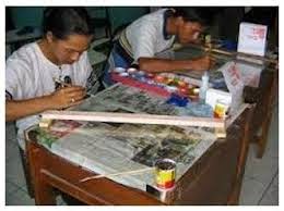 Hobbyku Menulis Blog Mempersiapkan Alat Dan Bahan Lukisan Kaca Khas Cirebon