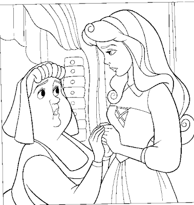 Disney Princess Aurora Coloring Pages