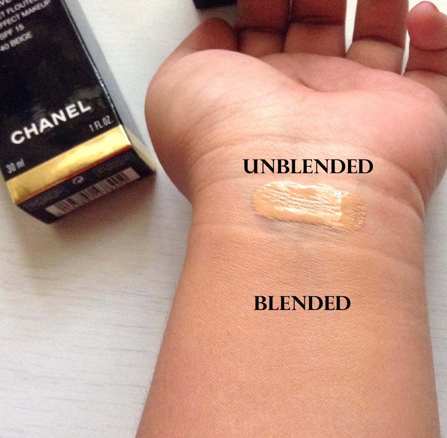 chanel velvet lumiere foundation