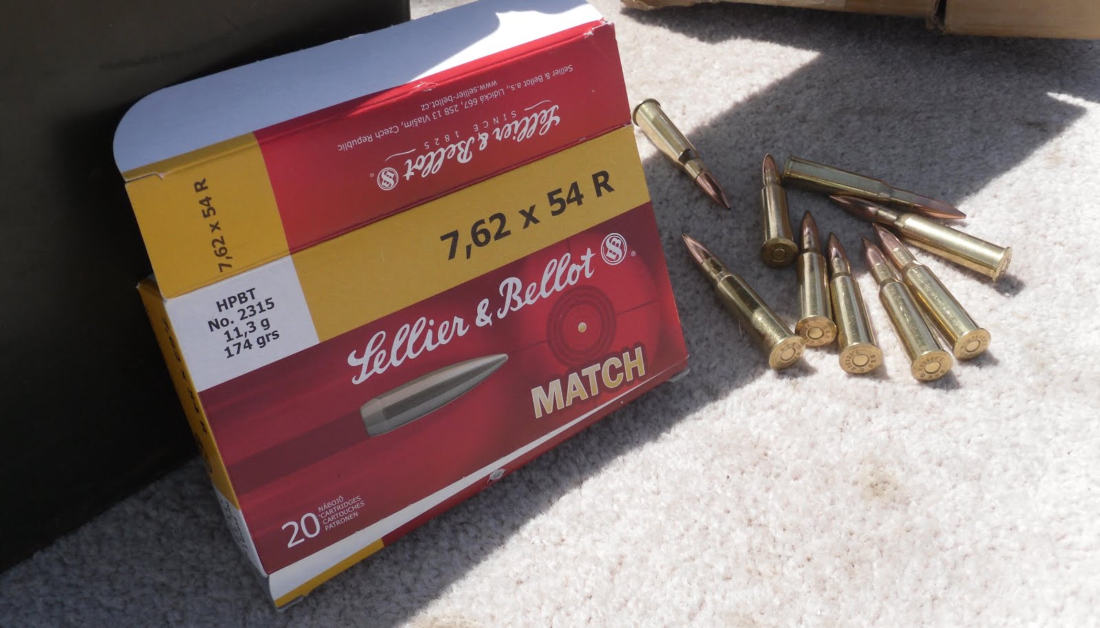 Review on Sellier and Bellot 7.62 x 54 R Ammo from Lucky Gunner!