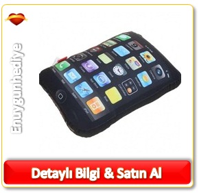 iPhone Görünümlü Yastık Sevgiliye Hediye