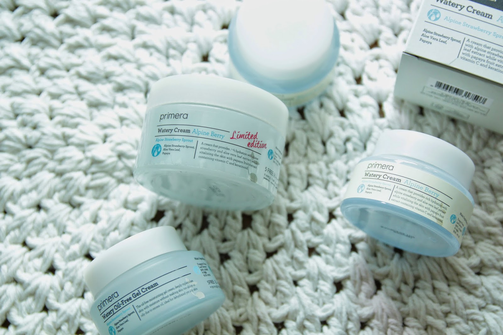 Primera Alpine Berry Watery Cream Review Liah Yoo