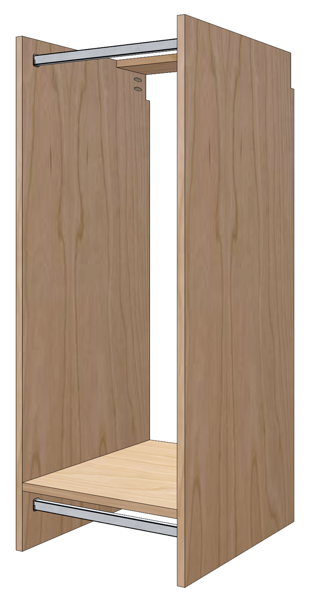 Step In Closet Organizer Plans