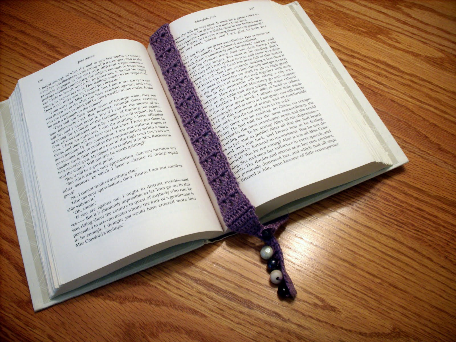 Crochet Bookmarks + Photos