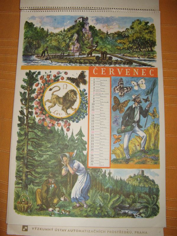 Adventures in the Czech Republic: Calendar