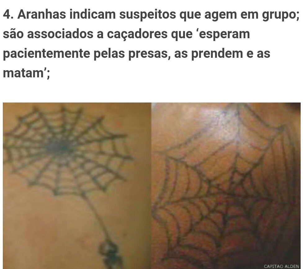 SalaSocial PM baiano desvenda significados de tatuagens no mundo