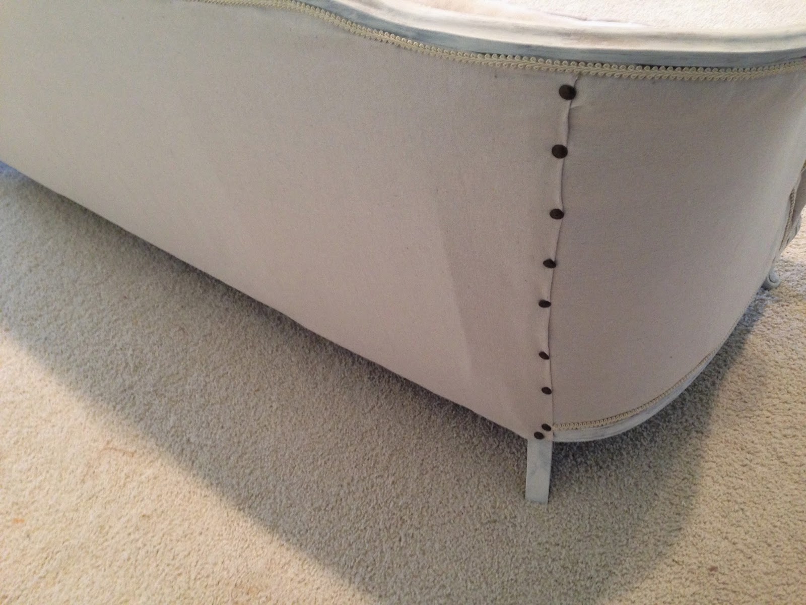 Thrifty Treasures An Upholstery Shortcut