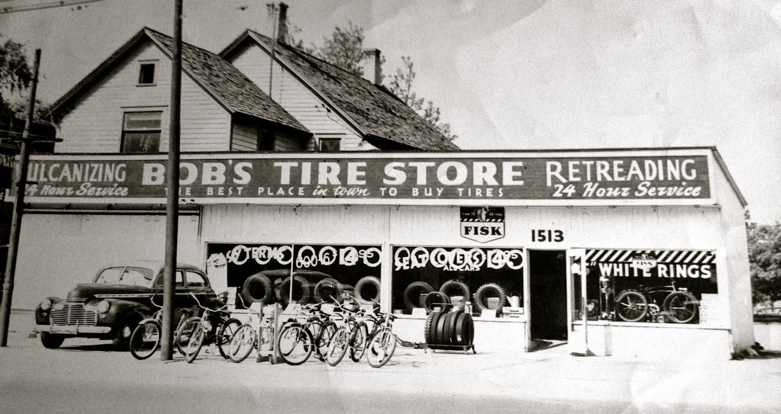 Flint Expatriates Flint Photos The Original Bob's Tire Store at 1513 S. Saginaw Street