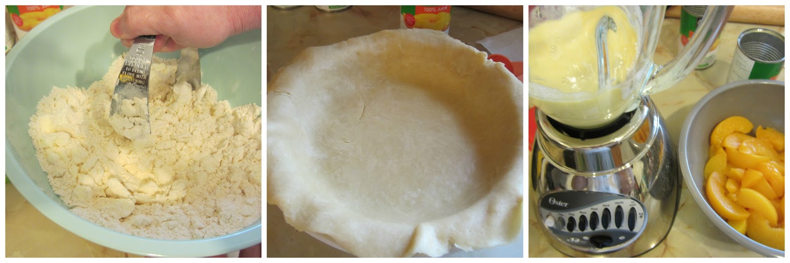 Grammy's PeachCustard Pie Frugal Family Tree