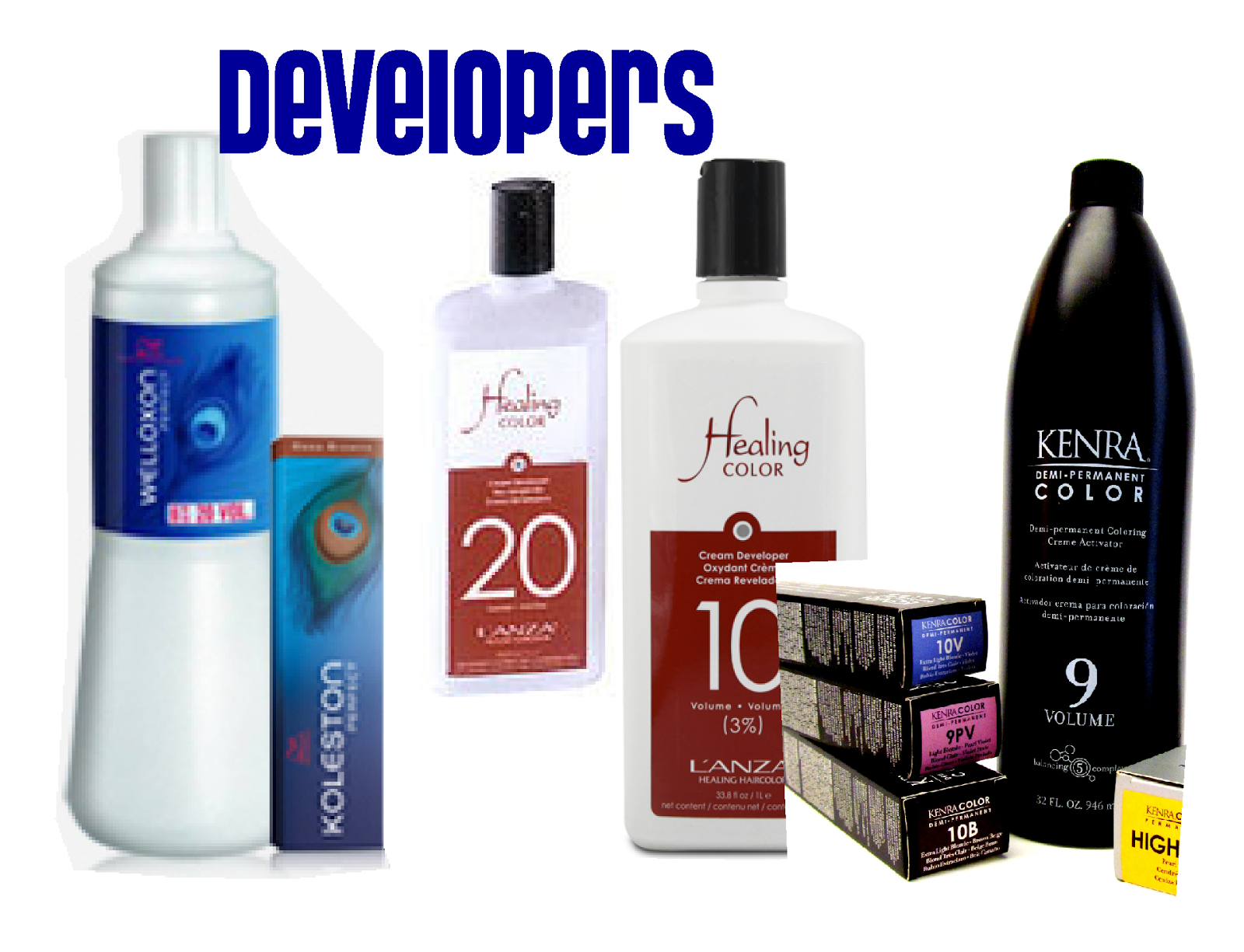 Developer, Developer....... Which Hair Color Developer Shall We Use
