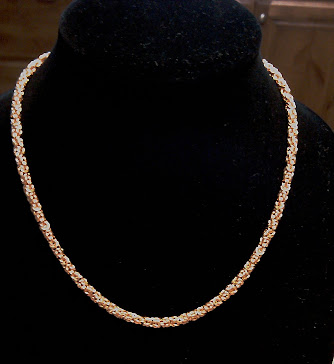 Byzantine handmade necklace