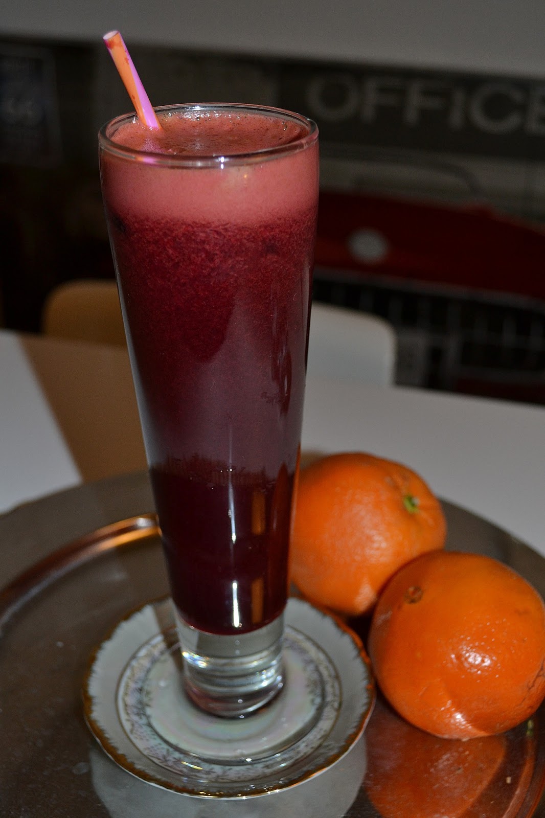 Pink Bakings Juice med rødbede, appelsin og gulerod