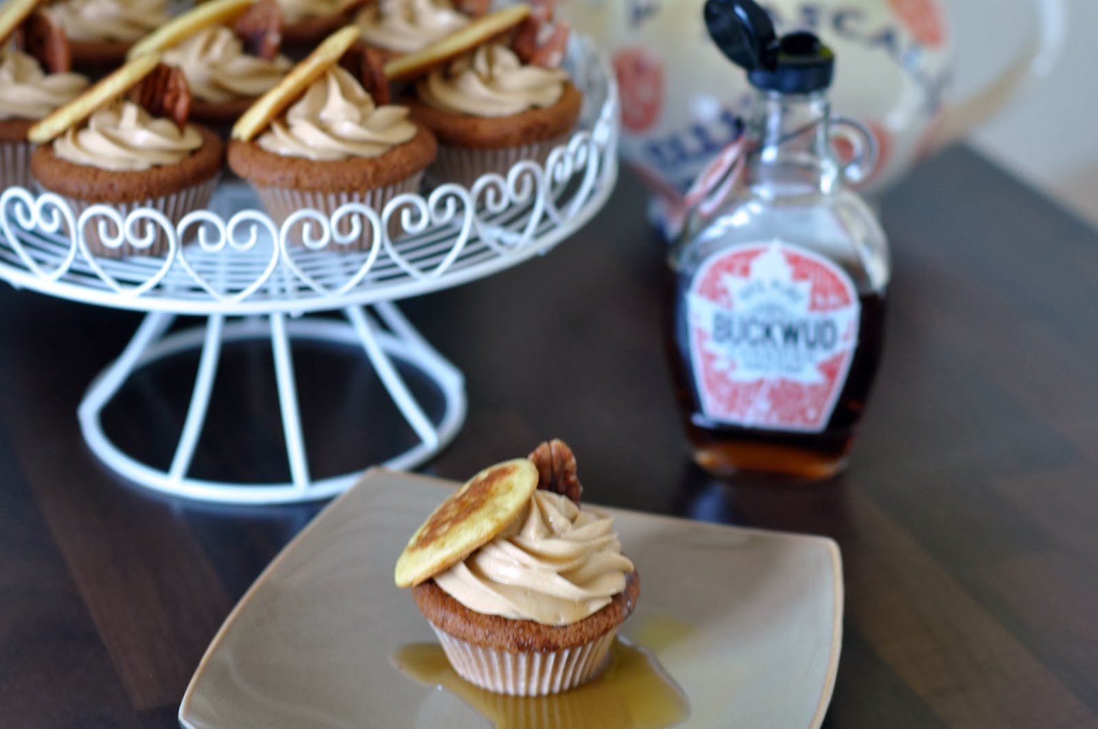Maple Syrup & Coffee Pancake Cupcakes Sophie Loves Food