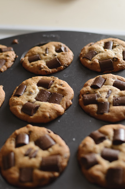 salted caramel chocolate chip cookies