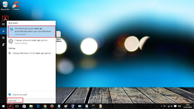 tampilan pencarian start up di windows 10 aplikasi start up windows 10