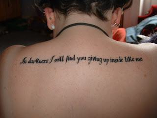 Tattoo Sayings Quotes