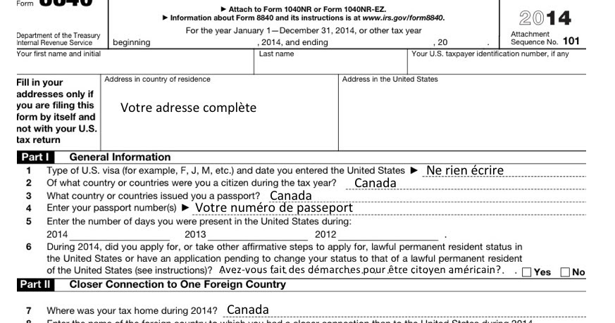 six nomades 8840 le alien form irs form 8840