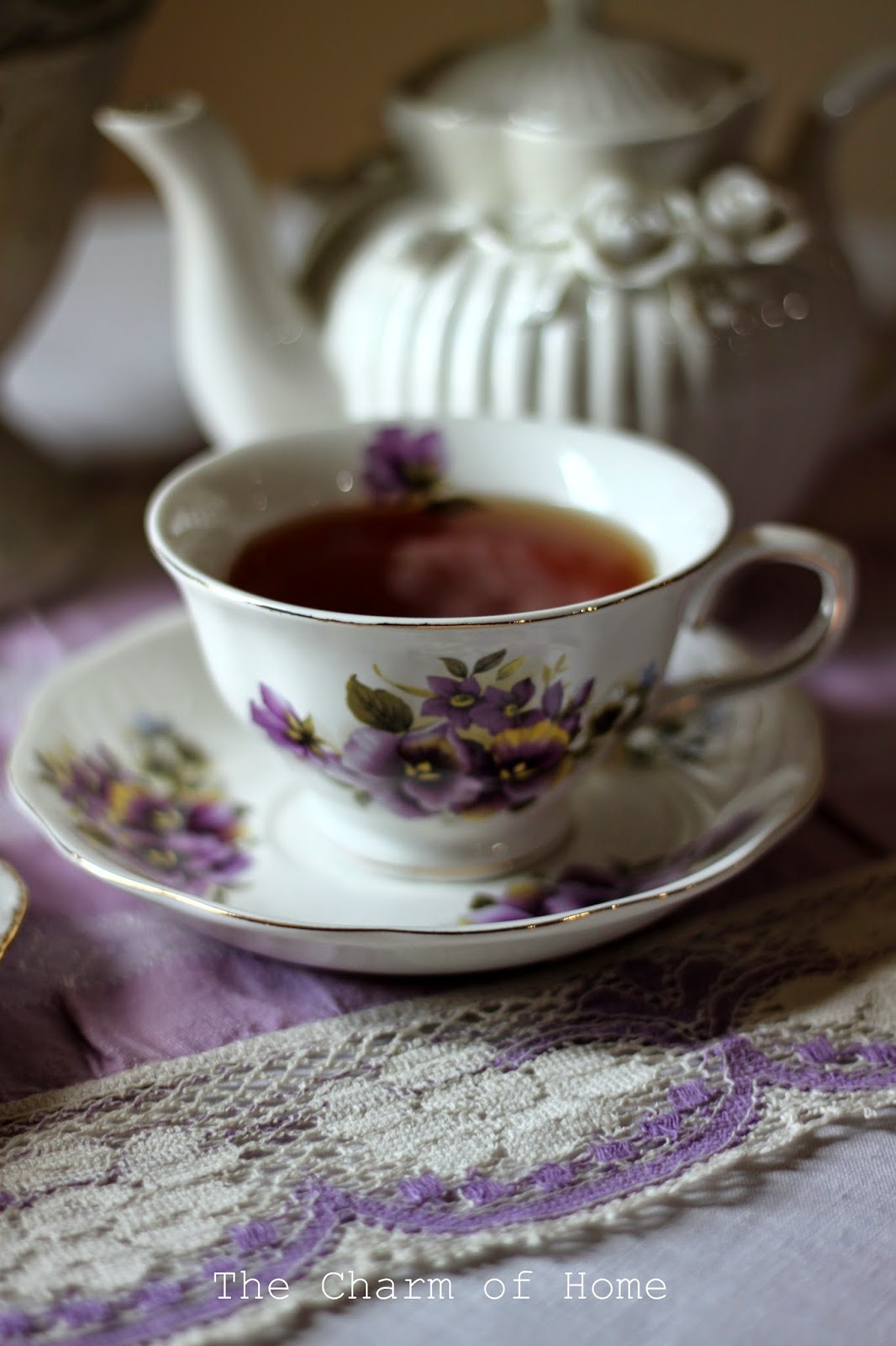 The Charm of Home Primrose Tea