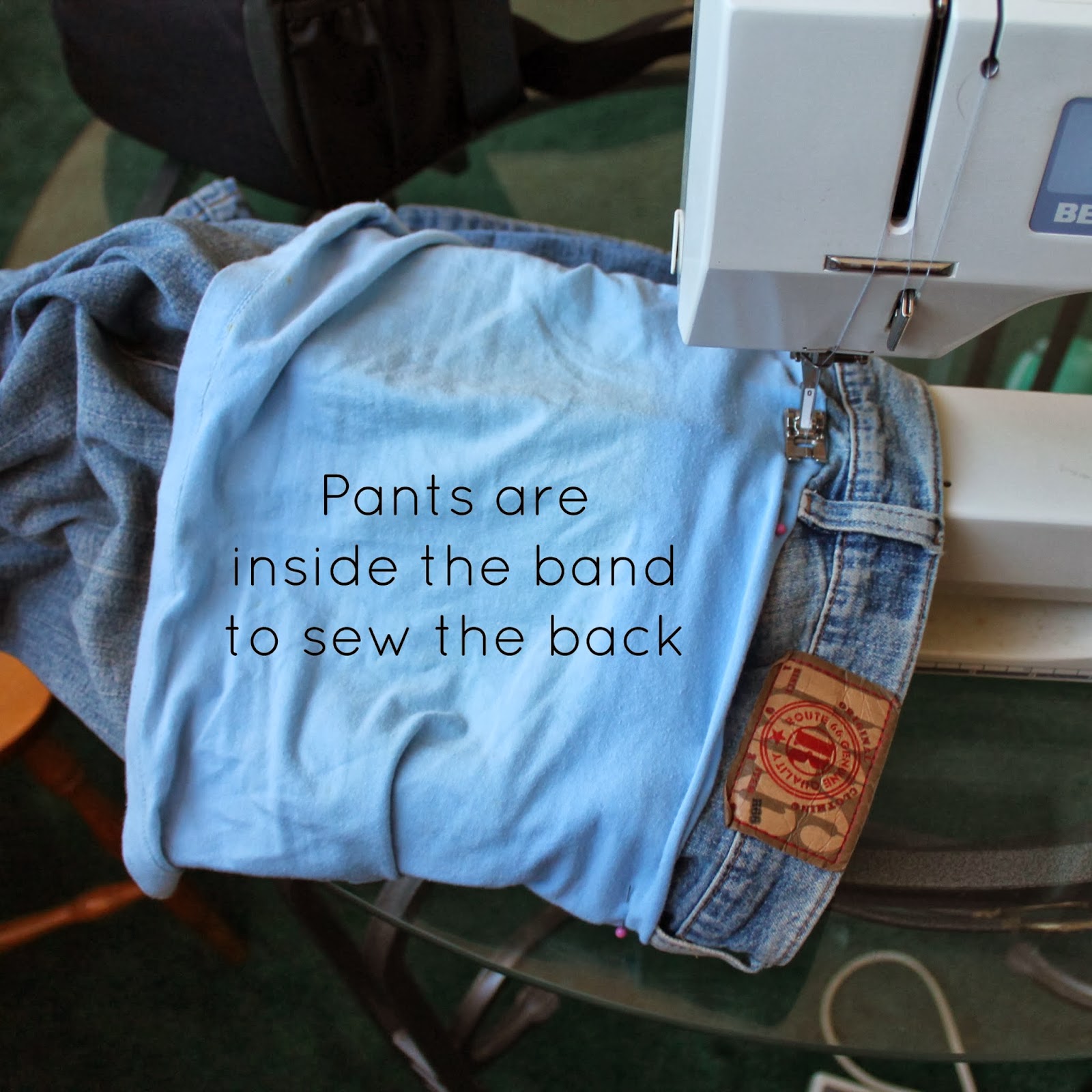 No Need Of Spoil How to Turn Jeans Into Maternity Jeans