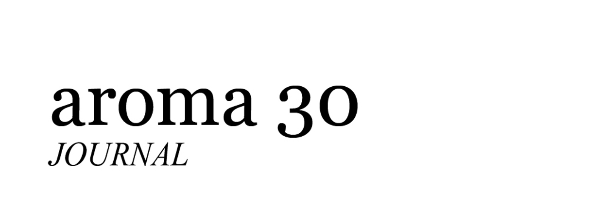 aroma 30 journal