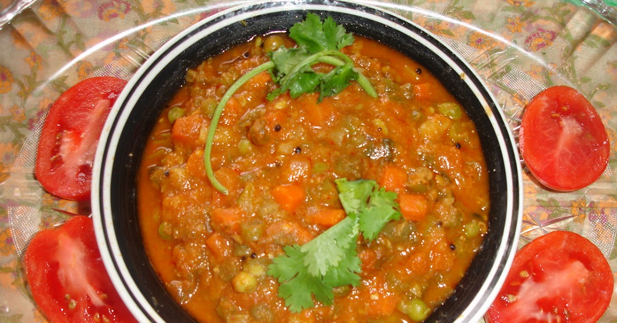 Mangalore CuisineVegetable Sagu(korma)