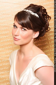 Wedding Fashion Short Hair Bridal Updos
