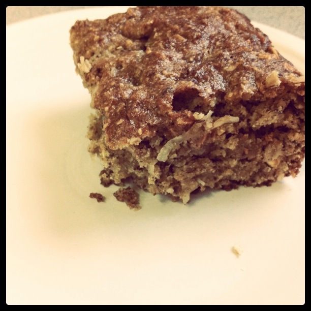 yellow cucina gluten free coconut oat coffee cake