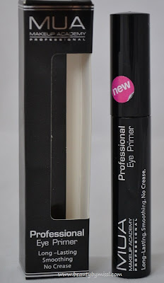 MUA Professional Eye Primer review