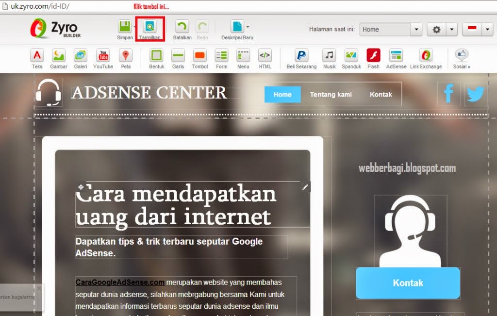Kustomisasi konten website idhostinger Kustomisasi konten website idhostinger