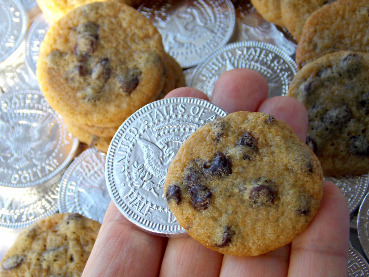 Cleo Coyle Chocolate Chip Millennium Falcon and Silver Dollar Chocolate Chip