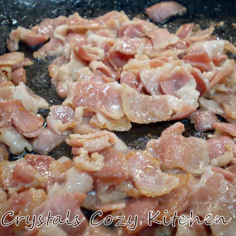 Crystal's Cozy Kitchen BLT Salad with Lemon Garlic Dill Mayo Dressing