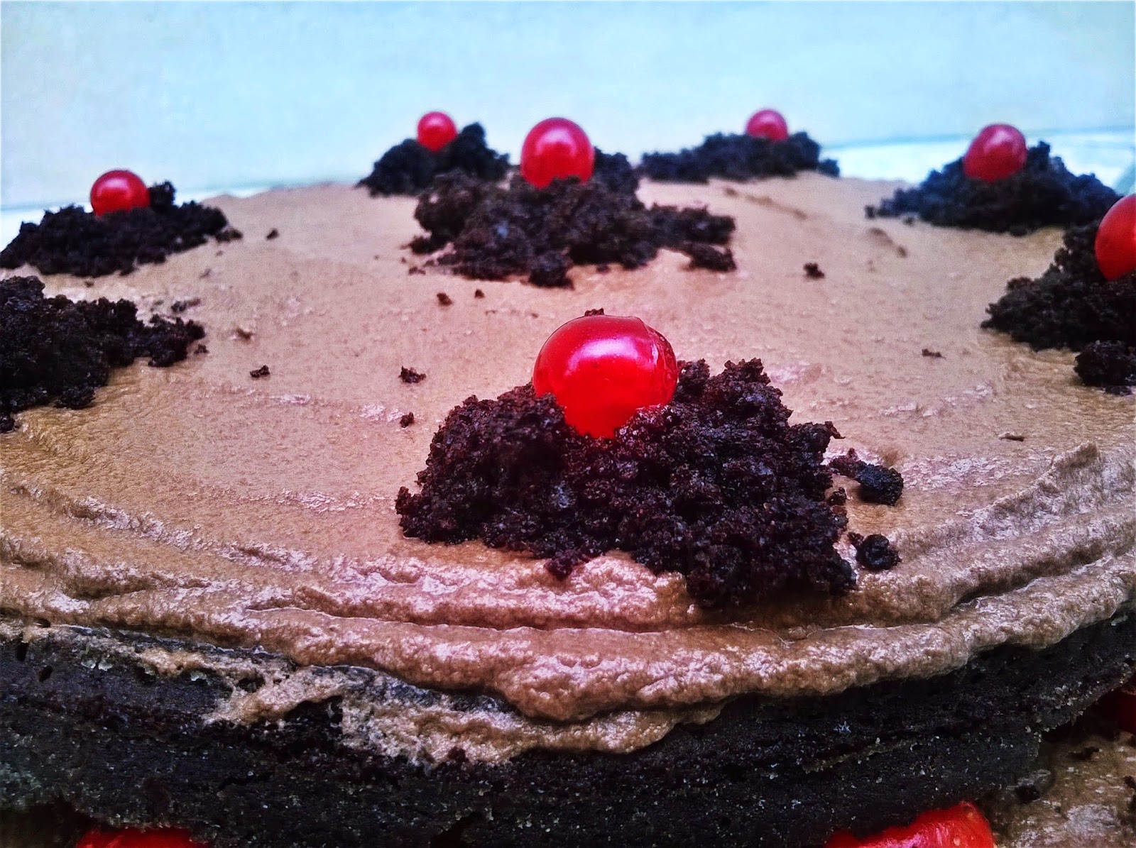 dark chocolate cake di nigella con ganache delicata al cioccolato fondente e fragole