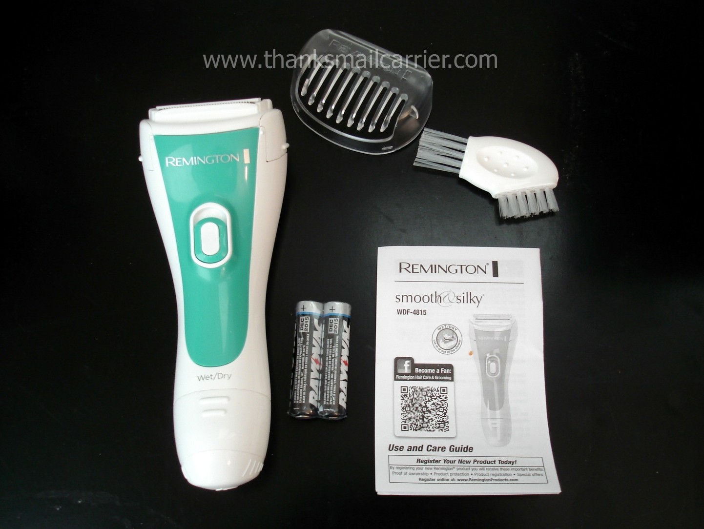 Thanks, Mail Carrier Remington Smooth & Silky Electric Shaver