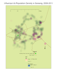 Disease & Population Density Overlay