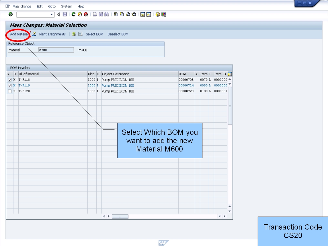青蛙SAP分享 Froggy's SAP insights PP Mass Change Add BOM item
