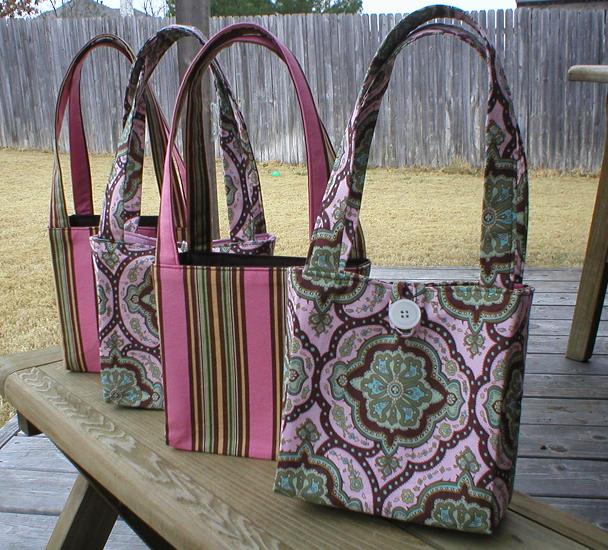 Bag Gloves Images: Free Tote Bag Pattern