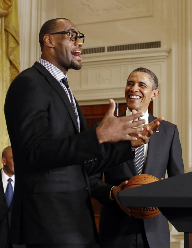 LEBRON JAMES QUIERE SER PRESIDENTE.  