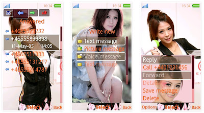 卓文萱SonyEricsson手機主題for Aino﹝240x432﹞