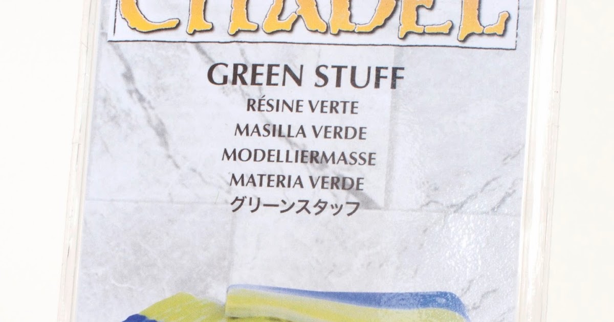 Tutorial How to use Green Stuff Tale of Painters