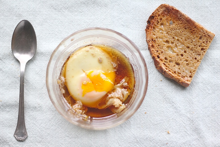 Kitchen by Aubergine Eggs Poached in Maple Syrup