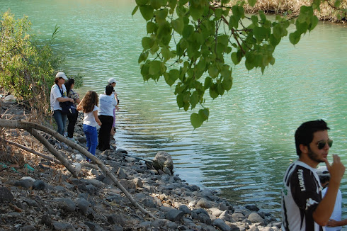 O Rio Jordão.