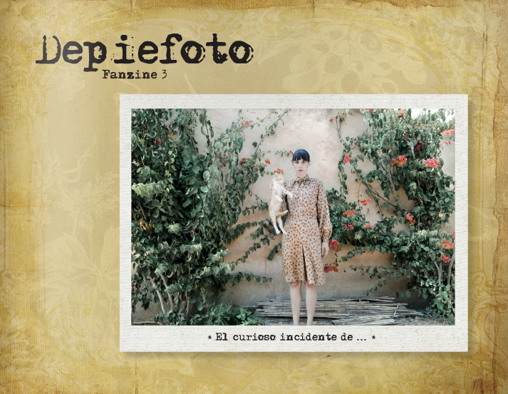 Depiefoto Fanzine es una publicación entregada a la imagen y la palabra. Una compilación de creaciones foto-literarias basadas en un tema previamente elegido por el equipo editorial (Elena Sarmiento y Ana Zaragoza).